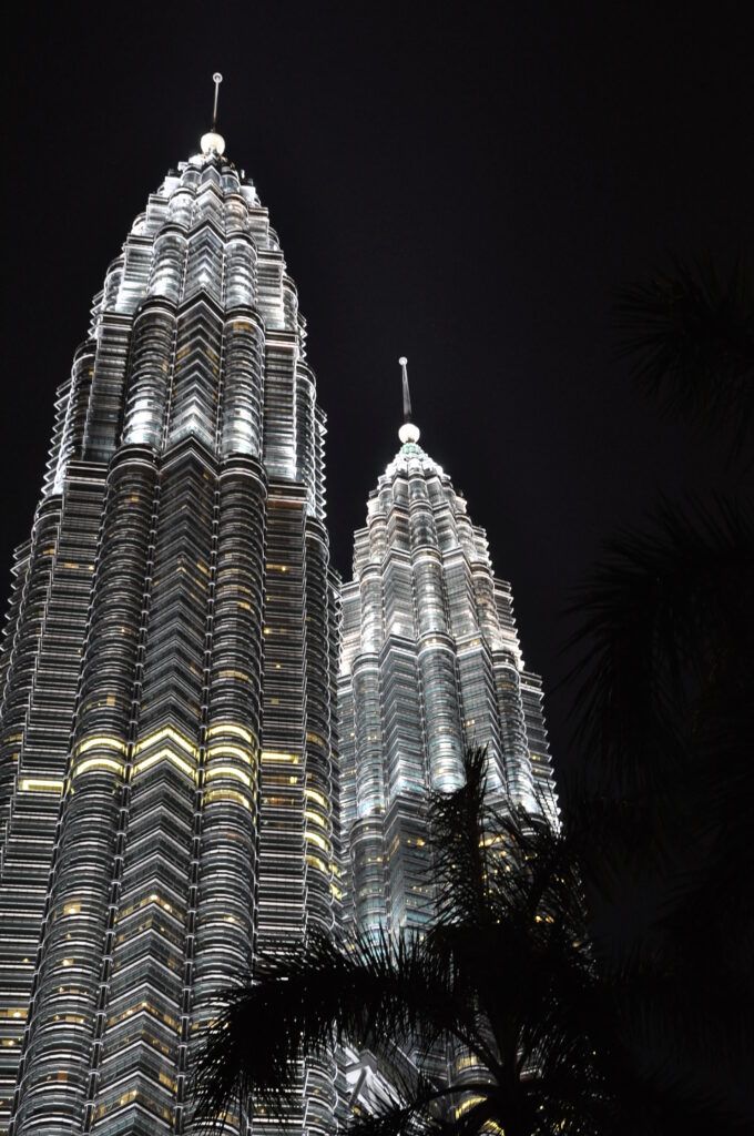 Petronas Towers after dark