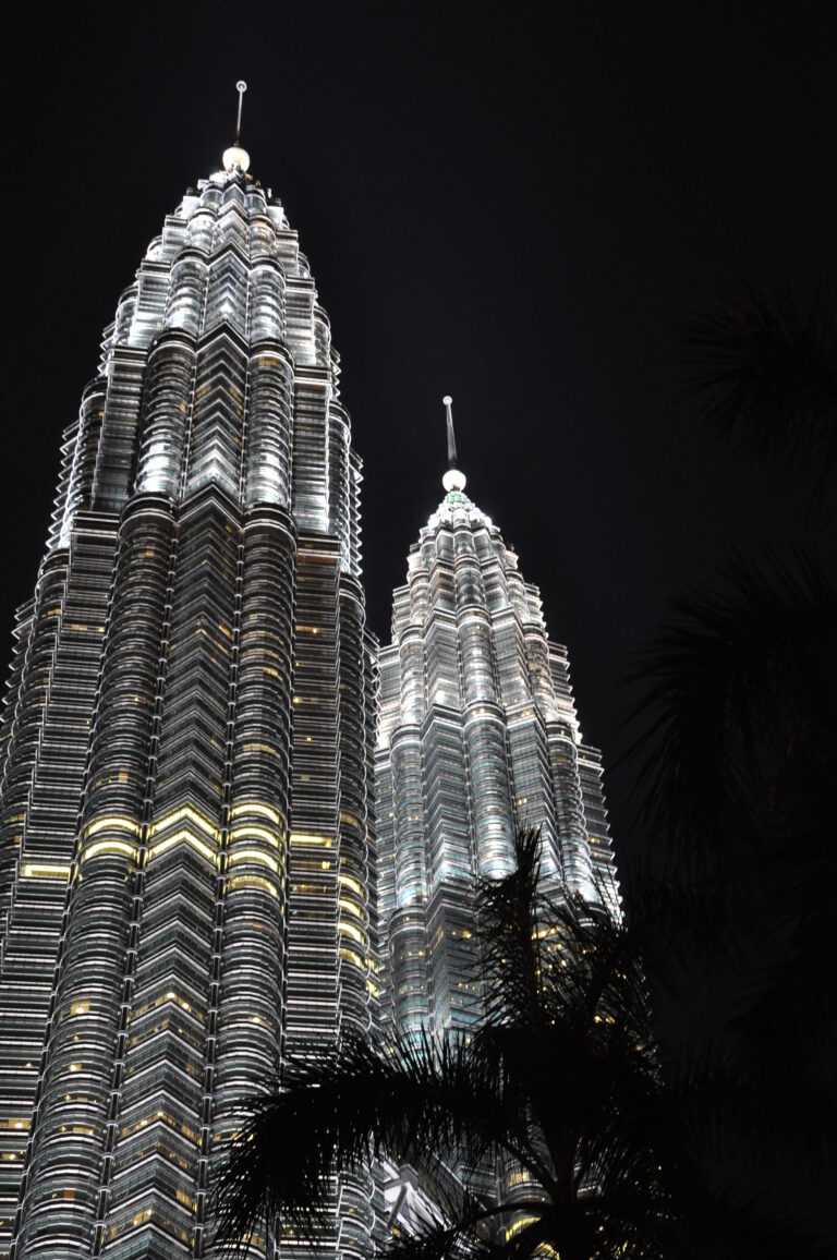 Petronas Towers after dark