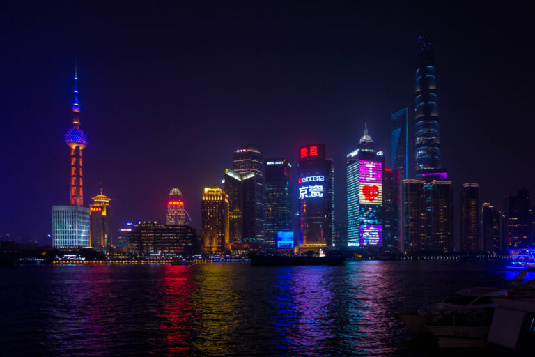 Pudong skyline seen from the Bund Shanghai